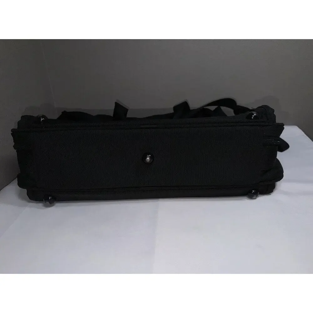 TUMI AUTHENTIC 278D3 EXPANDABLE BOSTON BALLISTIC DUFFLE CARRY ON BAG black